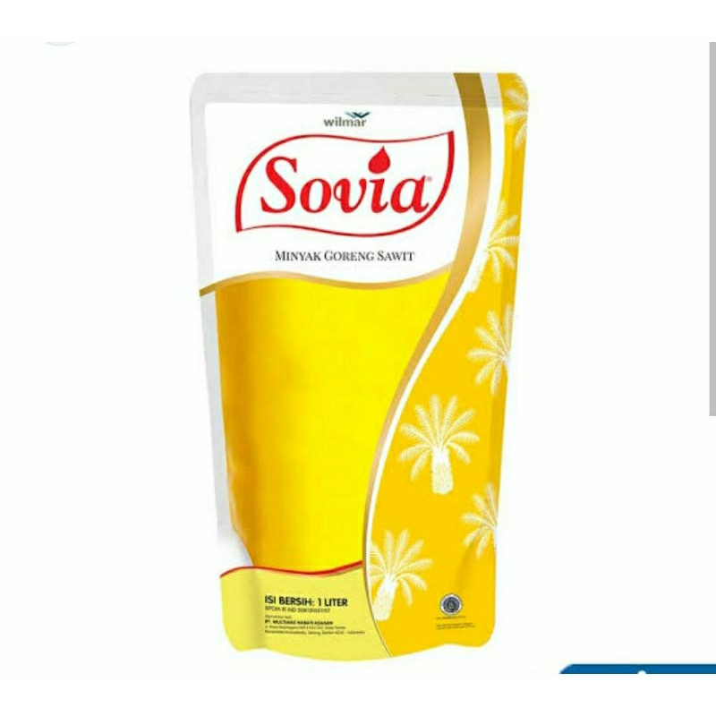 

☘️SI EMAK☘️ Sovia Minyak Goreng 1 L Refill - Pouch 1 Liter