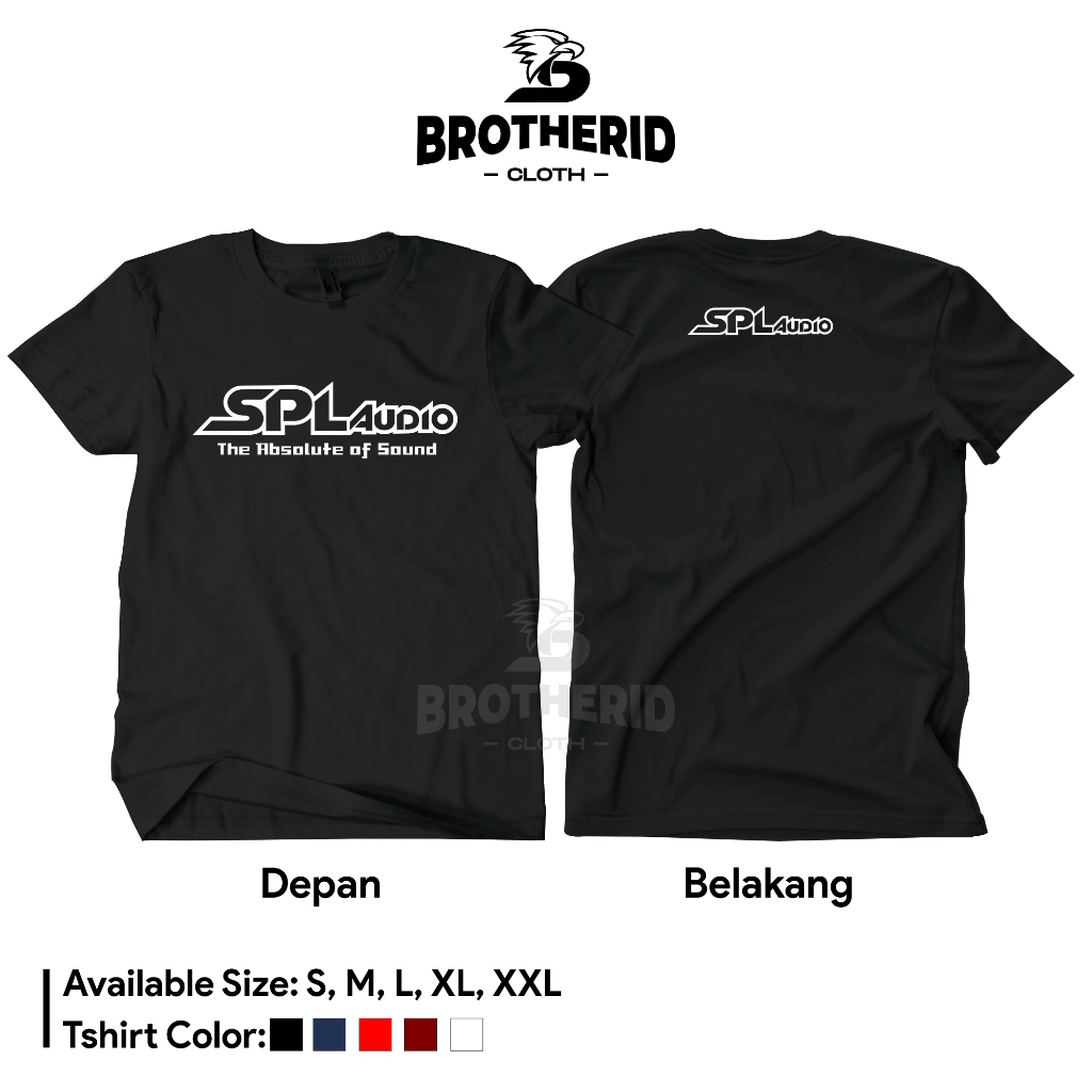 Kaos SPL Audio Baju Operator Sound System Sistem Original