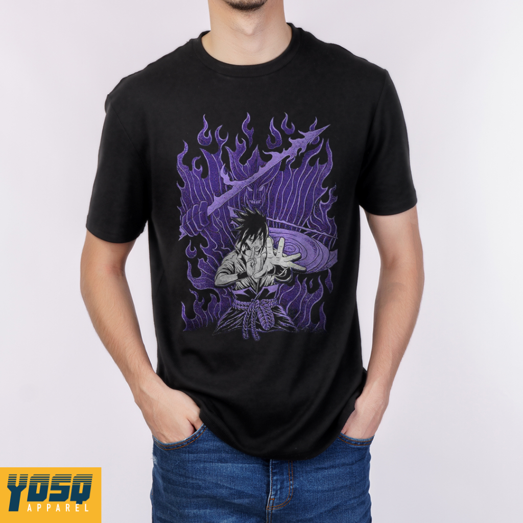 Kaos Anime Naruto || Sasuke Susanoo