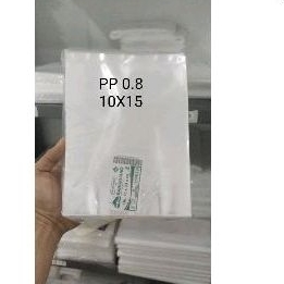 

plastik PP ukuran 10 x 15