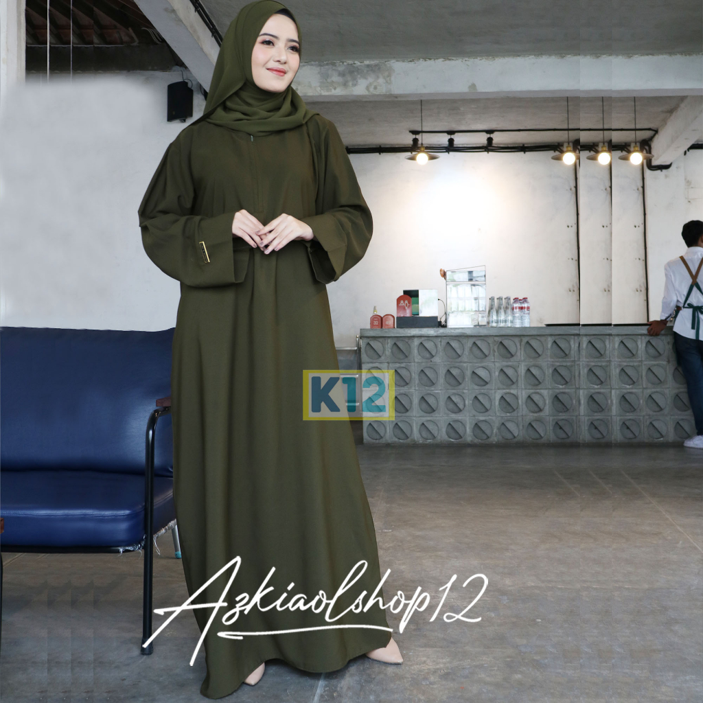 ABAYA POLOS || GAMIS KEKINIAN || ABAYA REMAJA