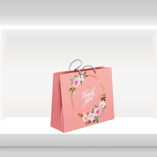 

PAPER BAG PINK CIRCLE FLOWER - PAPER BAG PINK - PAPER BAG PINK BUNGA - PAPER BAG CUSTOM MURAH - PAPER BAG MURAH