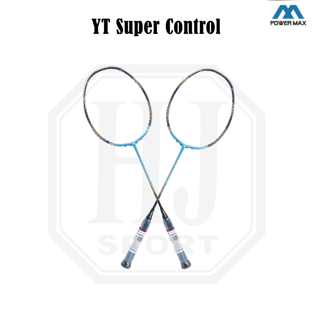 Raket Badminton Original Powermax YT Superb Control Bonus Senar