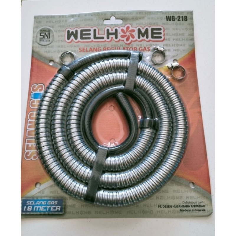 selang gas welhome,selang gas murah,selang gas