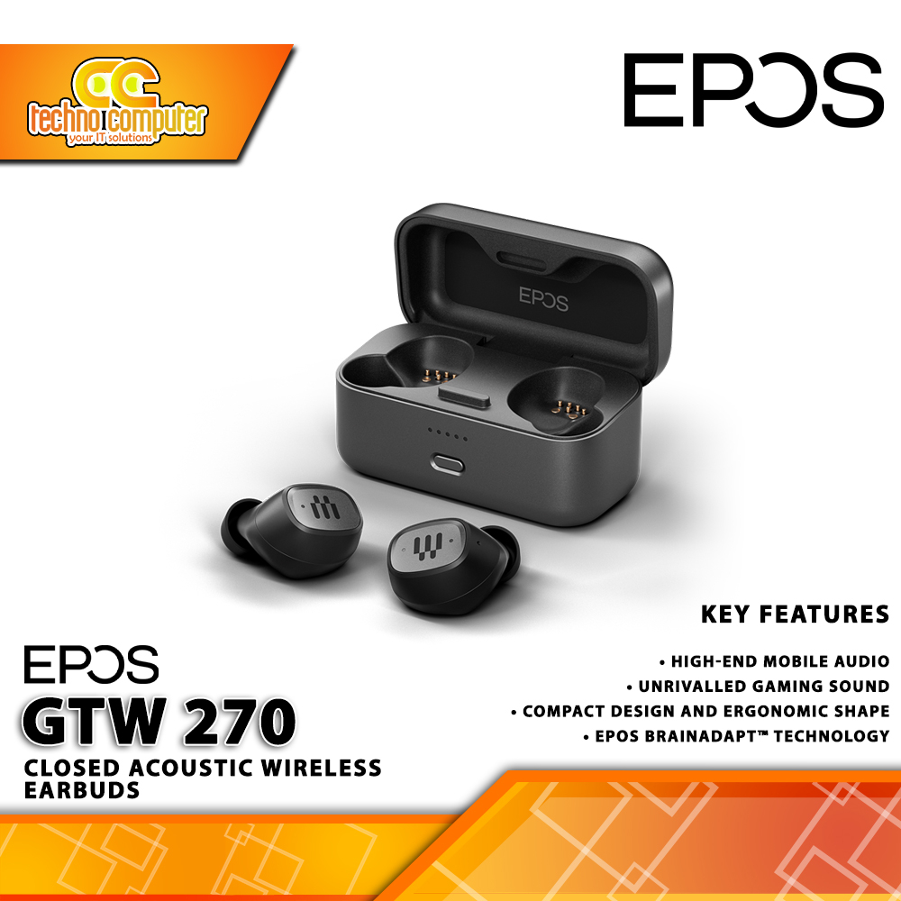 EARPHONE TWS EPOS GTW 270 Bluetooth - Gaming Earphone