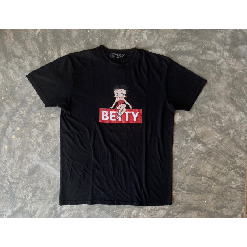 KAOS BETTY BOOP SECOND BRANDED