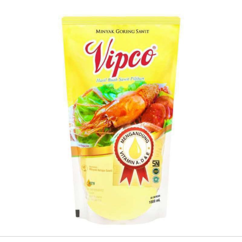 

Minyak goreng Vipco 1L