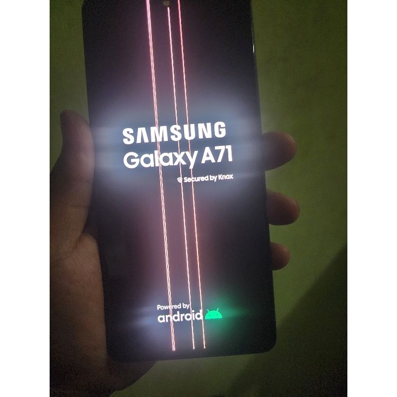 LCD SAMSUNG A71 ORIGINAL CABUTAN MINUS GARIS LAYAK PAKAI