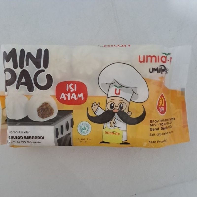 

Minipao Umiami Minipao isi Ayam 30s 480gr