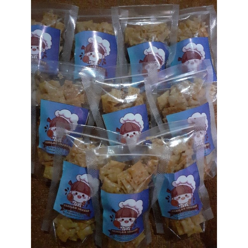 

Keripik Pangsit Daun Jeruk Purut
