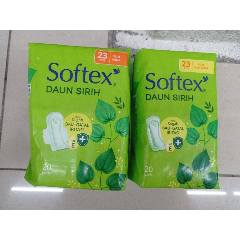 Softex pembalut daun sirih