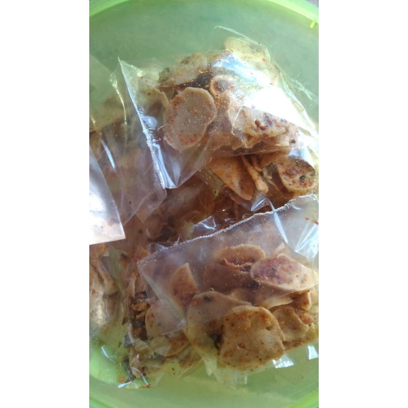 

Basreng Pedas Daun Jeruk