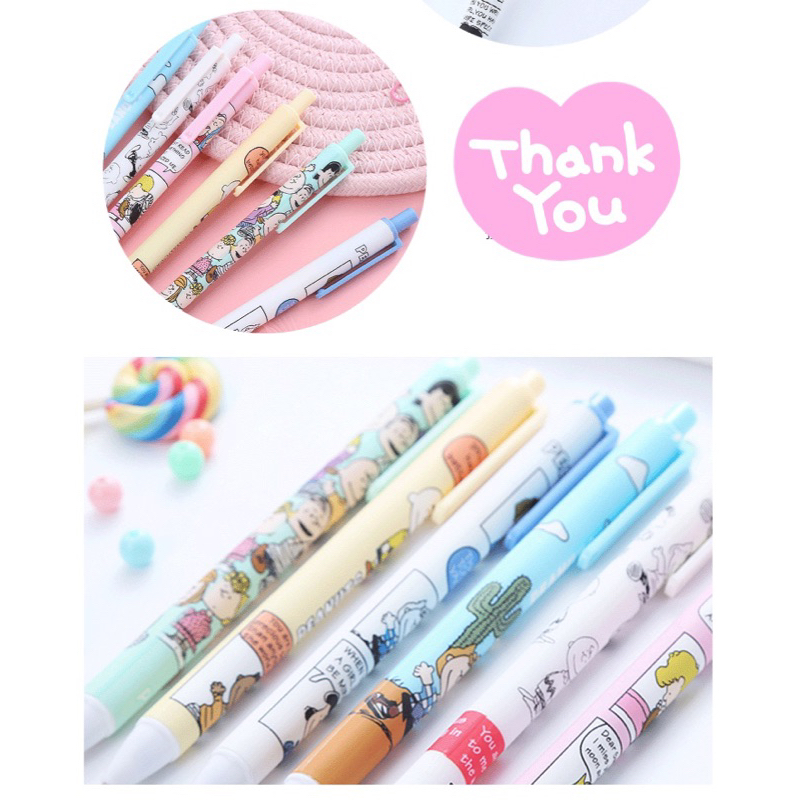 

Pulpen mekanik snoopy / pulpen motif / pena motif / pulpen murah PP32