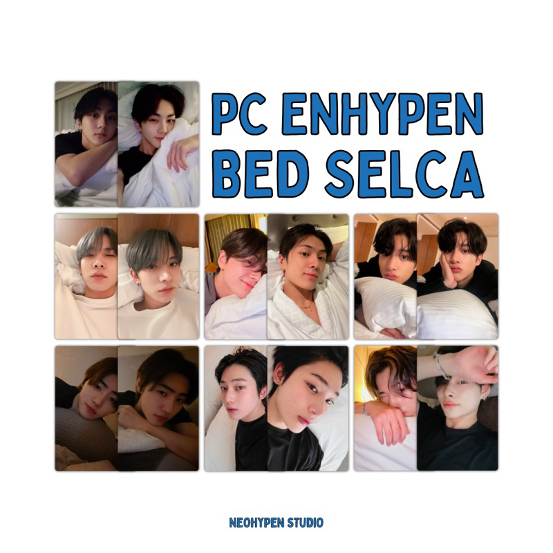 ENHYPEN BED SELCA PC FANMADE PHOTOCARD