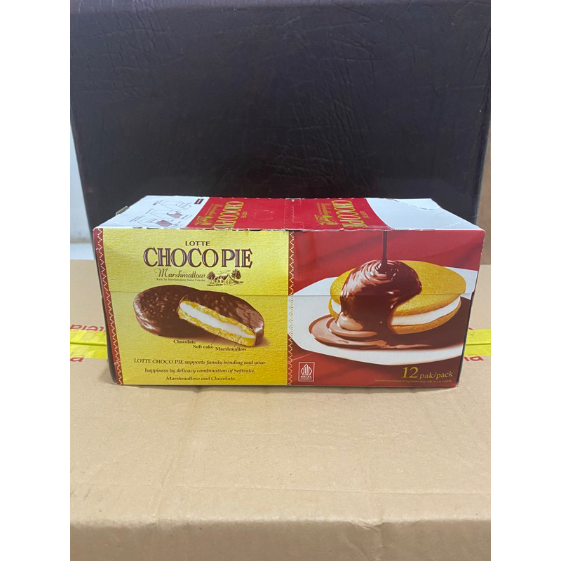 

LOTTE CHOCOPIE MARSHMALLOW SNACK ISI 12 pcs