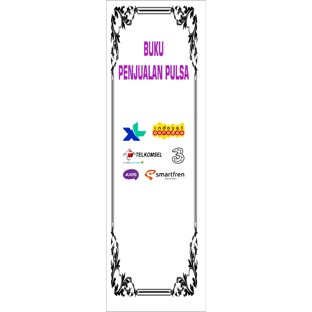 

BUKU penjualan pulsa