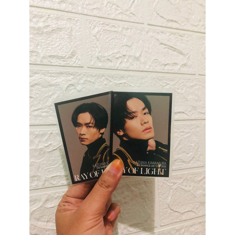 THE RAMPAGE KAZUMA KAWAMURA RAY OF LIGHT PHOTOCARD