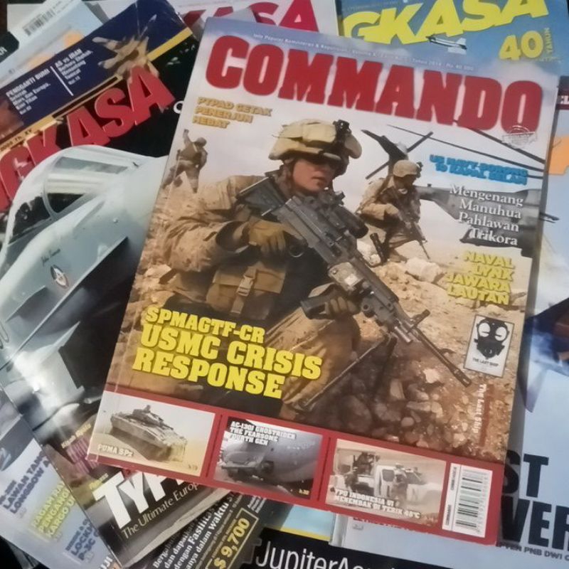 Majalah Angkasa & Majalah Commando Edisi Reguler