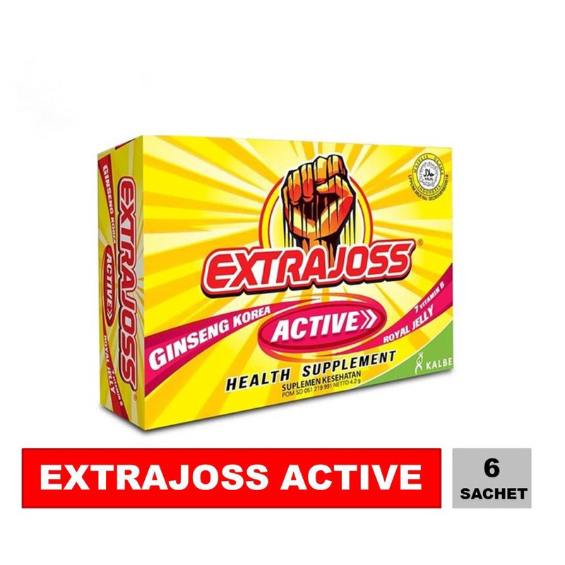 

Extra Joss Active - Box isi 6 Sachet