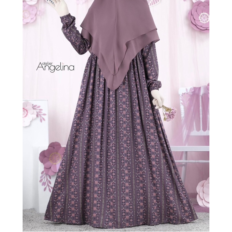 Booked Sarah Dress Versailles Fudge M by Atelier Angelina