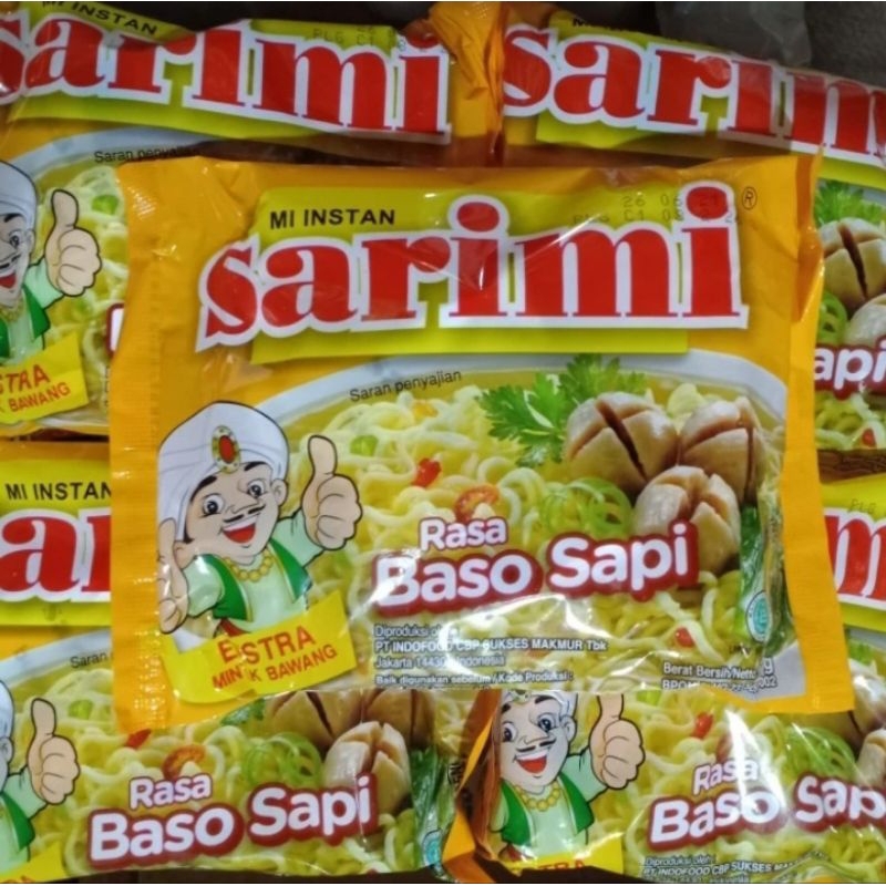 

Sarimi Mie Instan Baso Sapi 1 karton