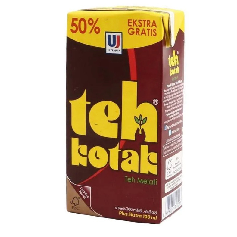 

TEH KOTAK ULTRA JAYA 200+100 ML