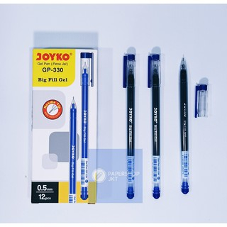 

Pulpen GEL/Bulpen Joyko GP-330 Warna Biru