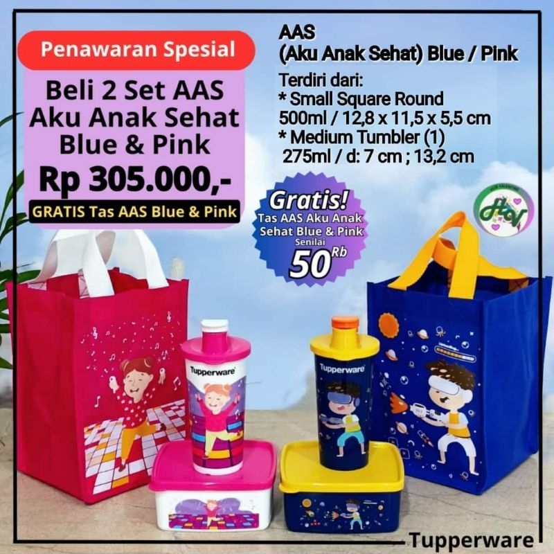 Set bekal makan  anak Tk Paud