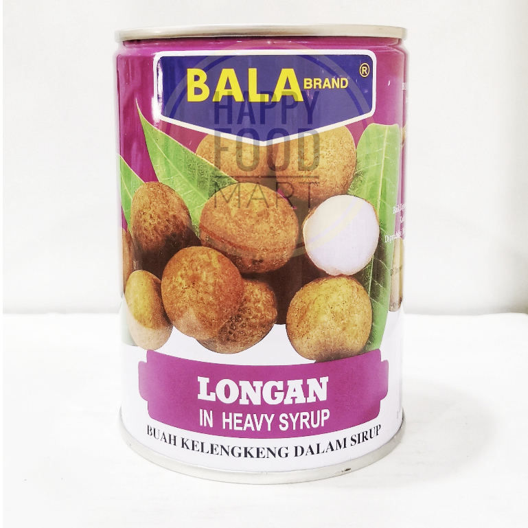 

[BPOM RI] BALA BRAND LONGAN IN SYRUP 565 GRAM/ LONGAN KALENG/ KELENGKENG KALENG