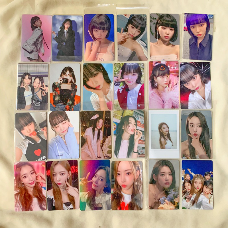 PHOTOCARD LE SSERAFIM SAKURA CHAEWON