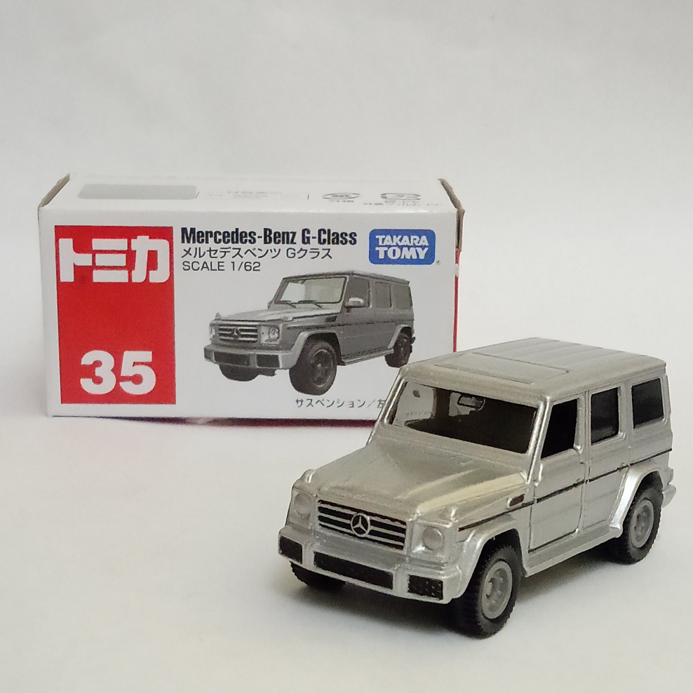 Tomica No 35 Mercedes Benz G-Class Car Takara Tomy Diecast mobil Miniatur Mobil Mainan anak Murah