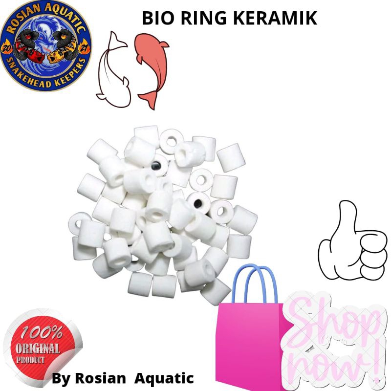 Bio Ring Ceramic Bio Ring keremik media filter