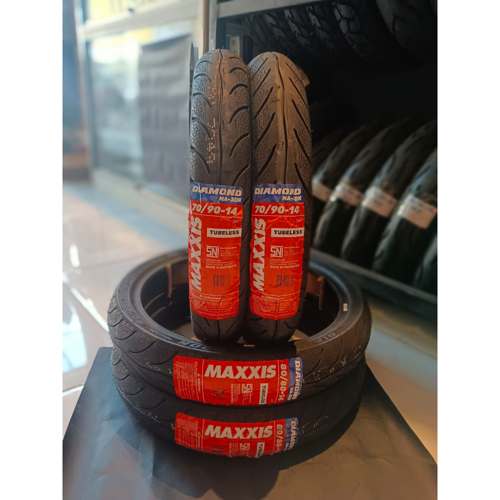 BAN TUBLES merek Maxxis Maxxis Diamond ban motor matic RING 14 beat mio vario BAN MOTOR TUBELES ORIG