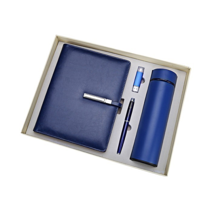 Souvenir Gift Set Paket Notebook Pen Tumbler Custom - Hampers Satuan