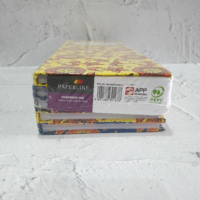 

HJK ( 5 Pcs ) Hardcover Ekspedisi Paperline 100 Lembar