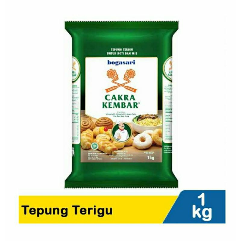 

Cakra Kembar terigu 1kg