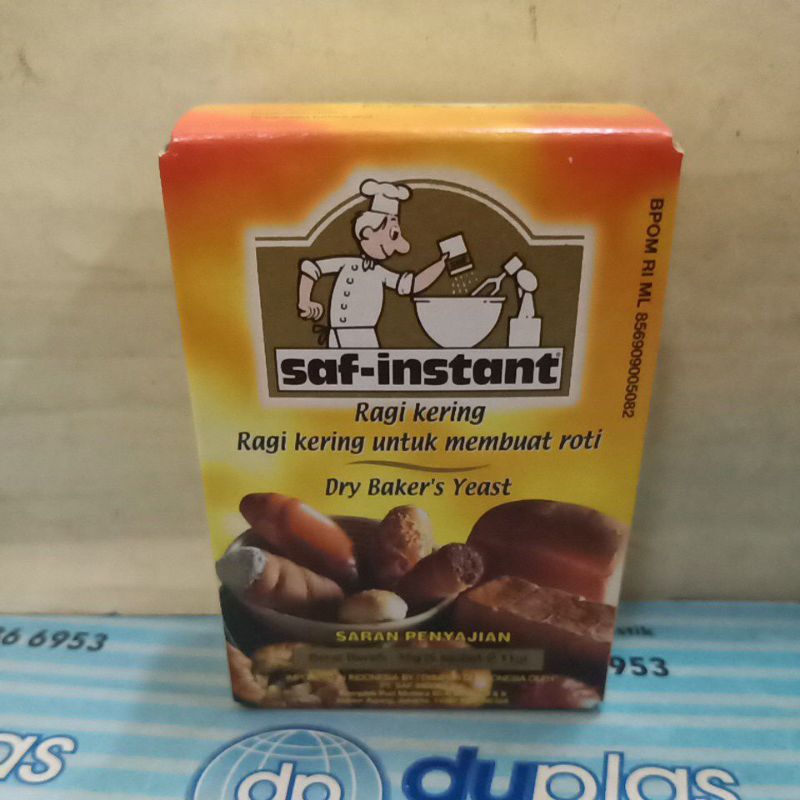 

Saf Instant Gold Box Ragi Kering Instan isi 5 sachet x 11 gram