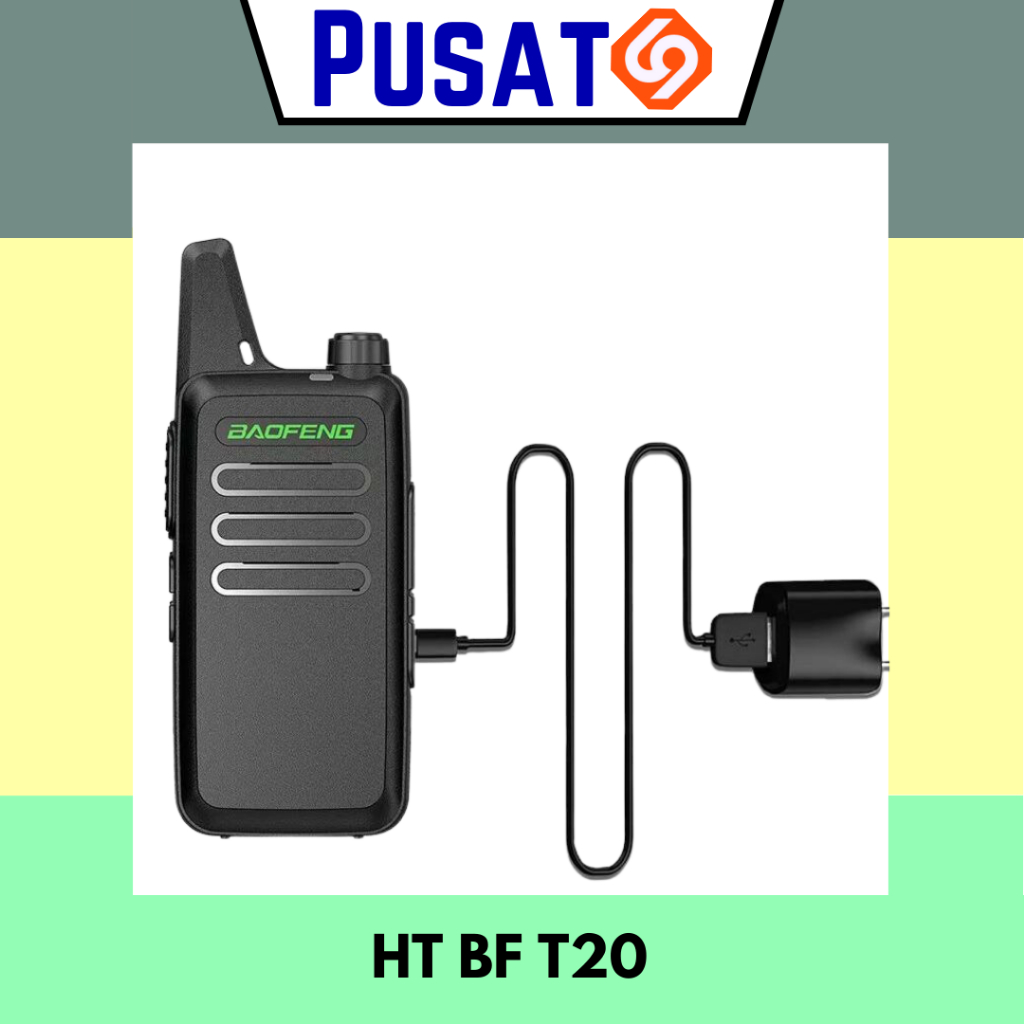 Walkie Talkie HT  Baofeng BF-T20 Walkie Talkie Mini Radio CB Radi handy talkie 2 Buah