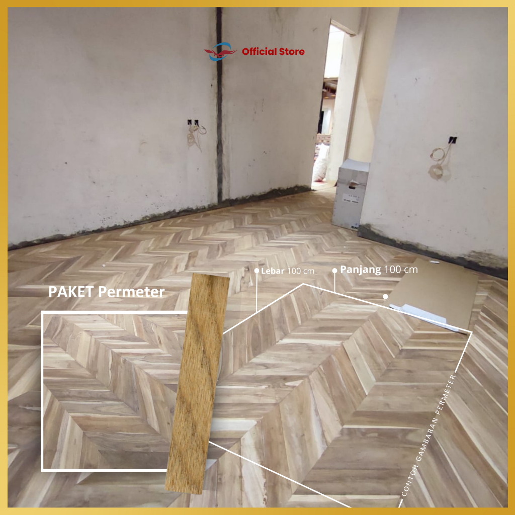 Parket Lantai Kayu Jati Solid Grade C ( PERMETER )