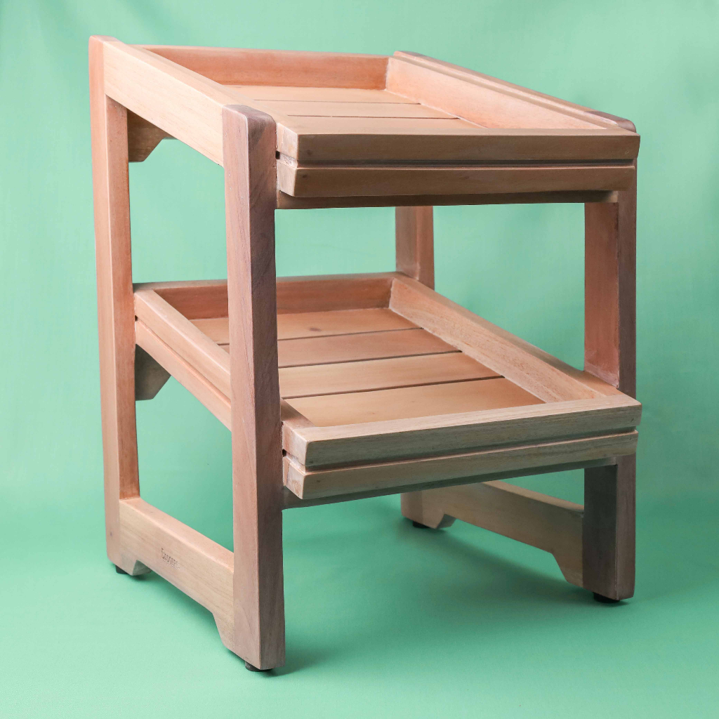 Rak Buah / Rak Dapur Kayu Serbaguna (TCS-002-M-WW)