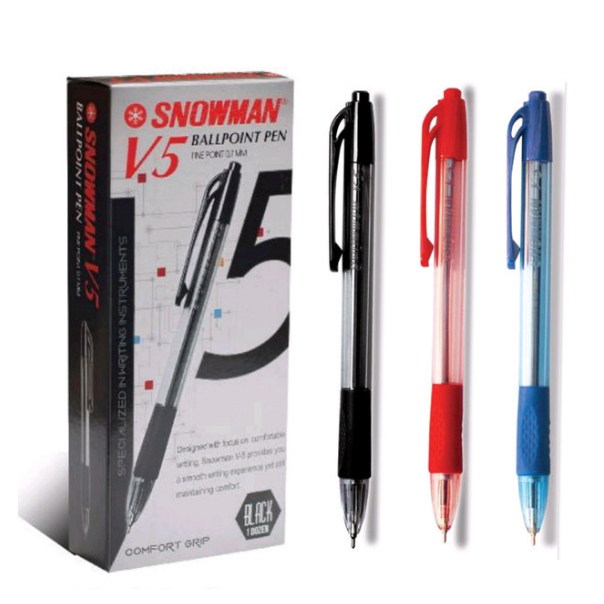 

PENA / PULPEN / BALLPEN / BALLPOINT PEN SNOWMAN V.5 / BALLPOINT PEN SNOWMAN V5 RED ( PCS )