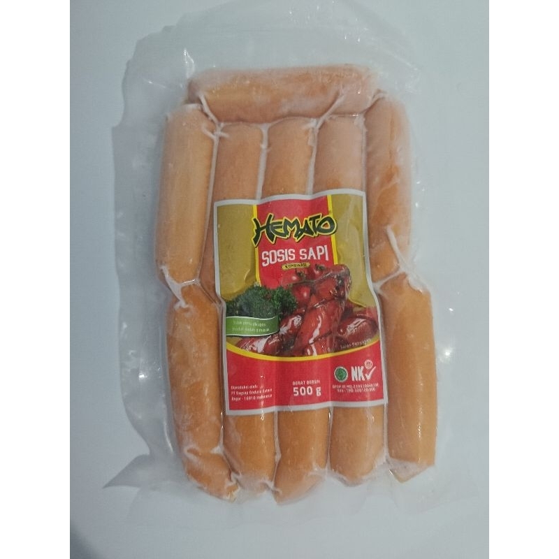 

Hemato Sosis Bakar 500gr isi 11pc