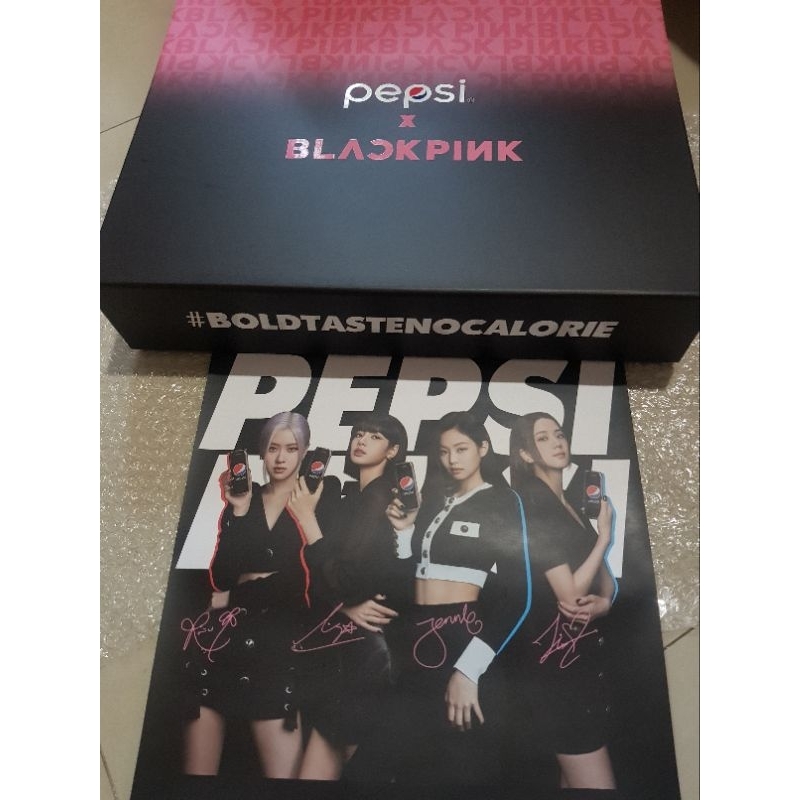 Blackpink x Pepsi Malaysia Outbox+Mini Poster LIMITED EDITION