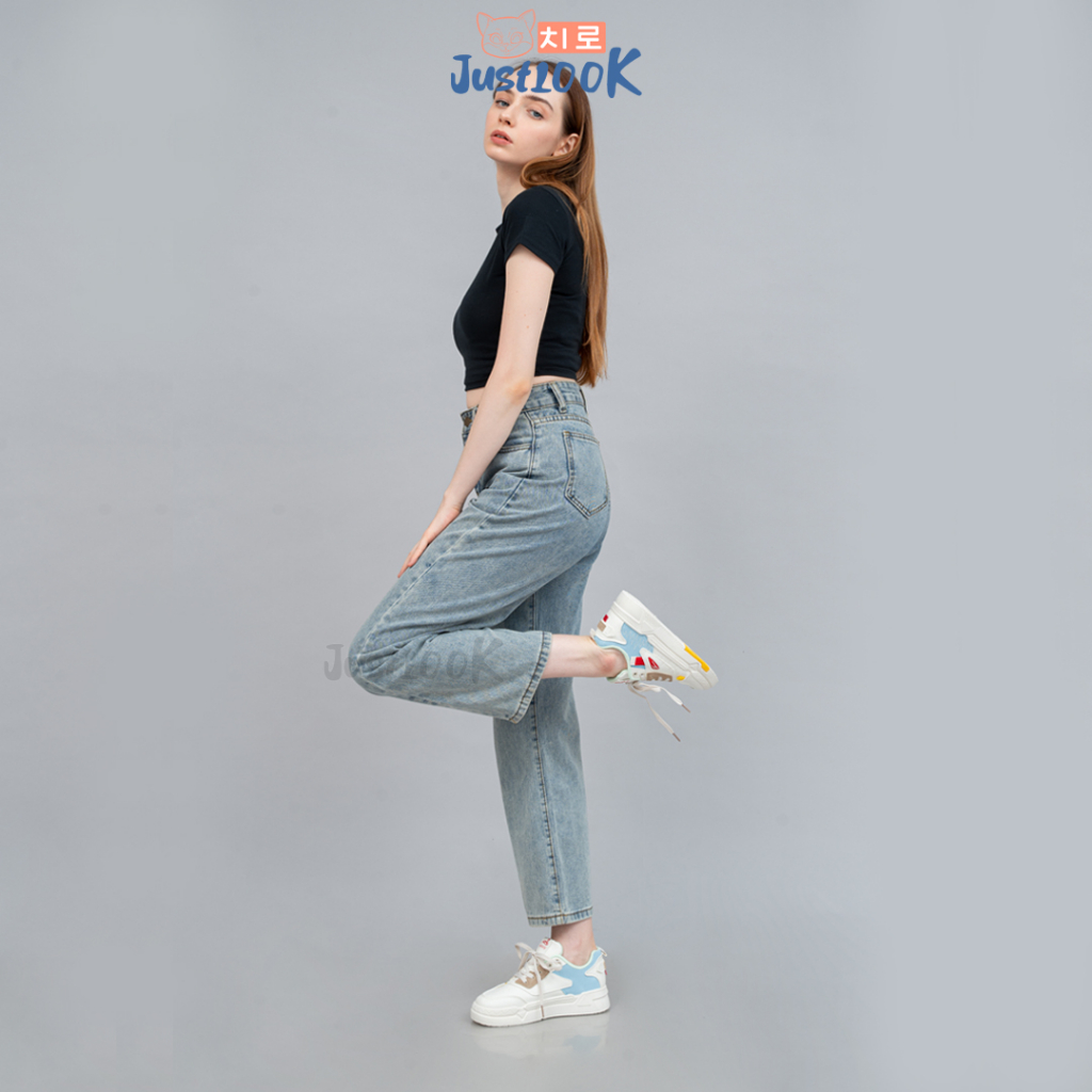 ORIGINAL JUSTLOOK HAERIN SEPATU SNEAKERS WANITA SNEAKERS SHOES FASHION KOREA