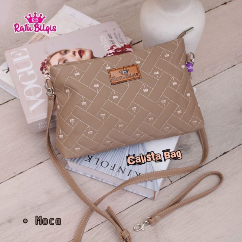 Calista bag by ratu Bilqis tas selempang wanita tas 2in1 tas murah