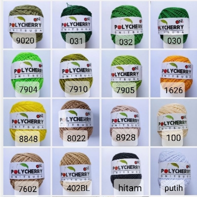 Berkah_Seratus Paket Rajut Pemula + Benang Polycherry Alat Rajut Set Lengkap Pemula Set Alat Rajut