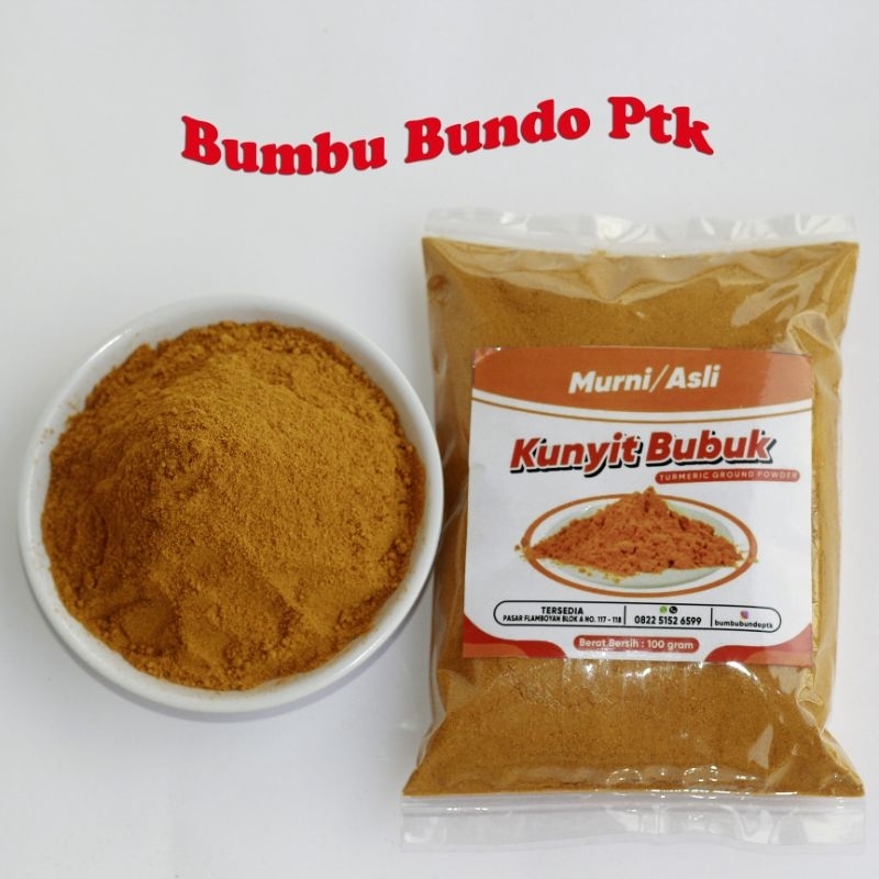 

Bubuk Kunyit / Kunir l Turmeric Ground Powder