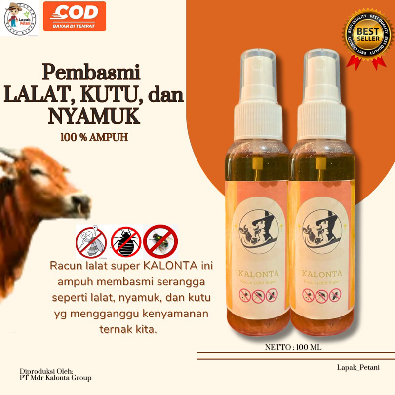 OBAT LALAT UNTUK SAPI/AMPUH MEMBUNUH LALAT DAN SERANGGA LAINNYA