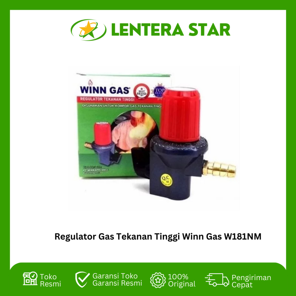 Regulator Gas Tekanan Tinggi Winn Gas W181NM W 181 NM