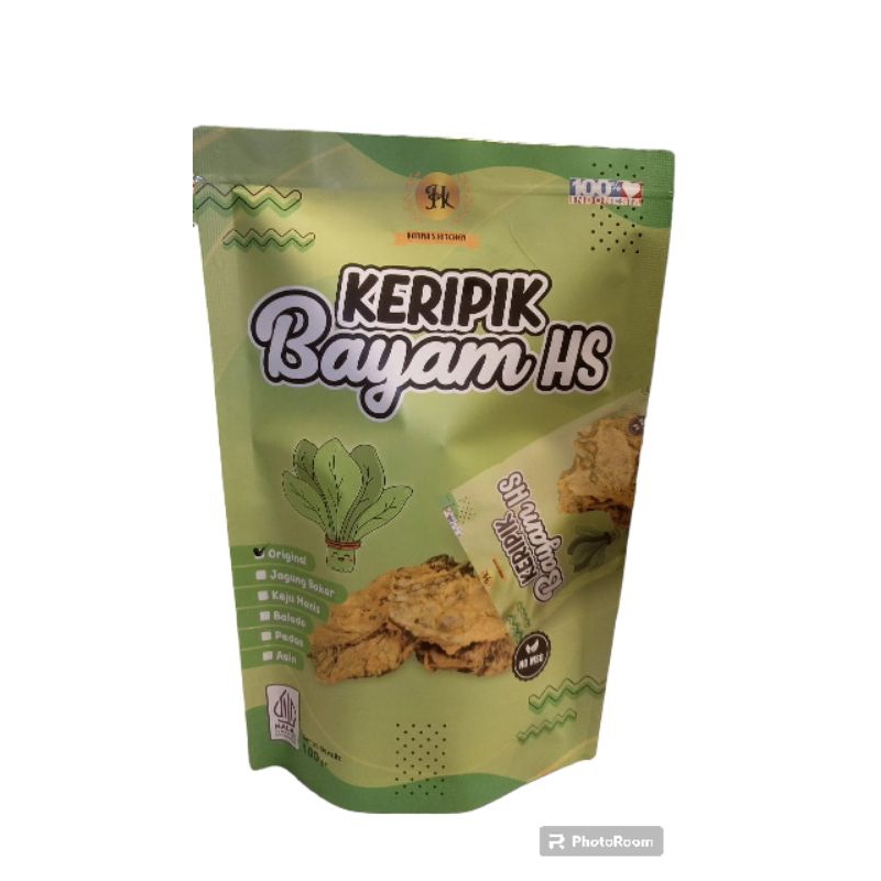 

Keripik bayam Hs